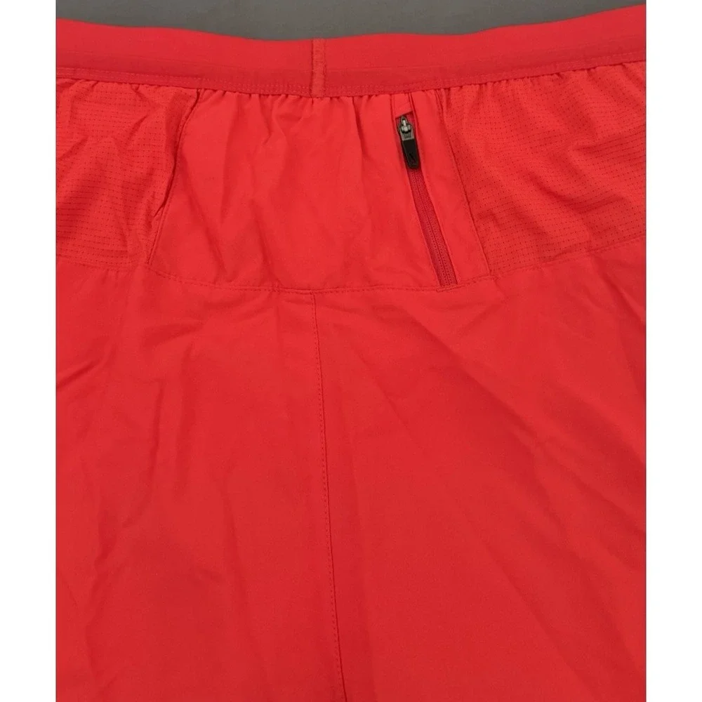 Nike Running Shorts Mens Size XXL Red Black Lined Standard Fit CJ5467-657 NEW